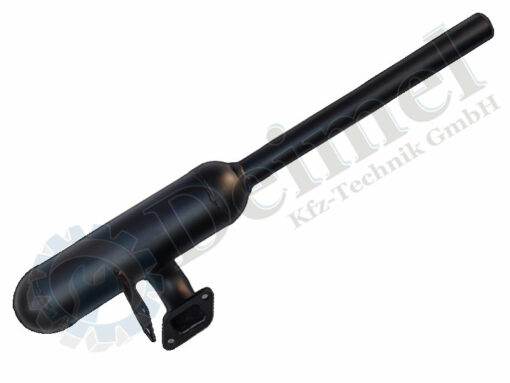 Auspuff noch oben für Steyr T 80, 15er, 84, 18er, Blech, schwarz, günstiger Nachbau