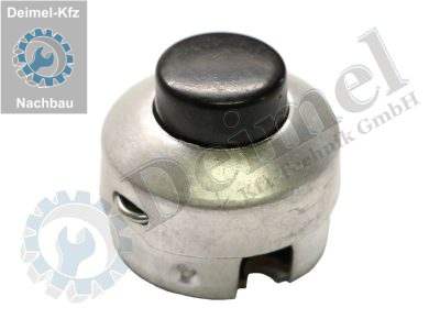 Hupenknopf T80 groß, Durchmesser 26mm, Lochabstand 17mm, Aluminiumgehäuse, schraubbar für Aufbau