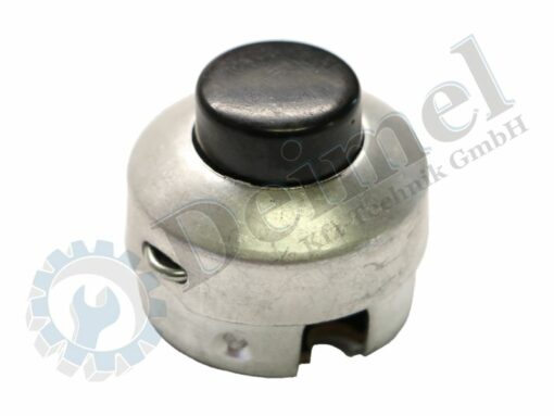 Hupenknopf T80 groß, Durchmesser 26mm, Lochabstand 17mm, Aluminiumgehäuse, schraubbar für Aufbau