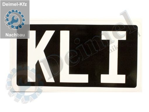 Aufkleber KL I