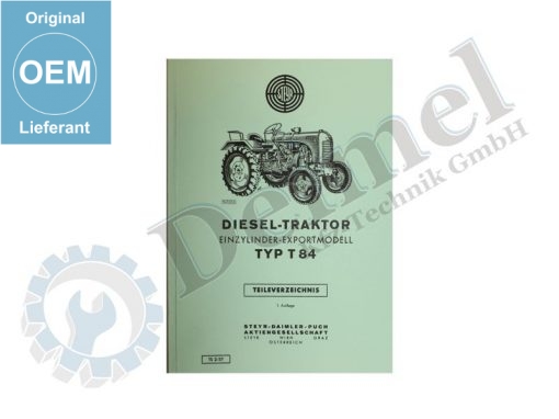 Ersatzteilkatalog T84