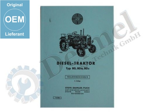 Ersatzteilkatalog T80