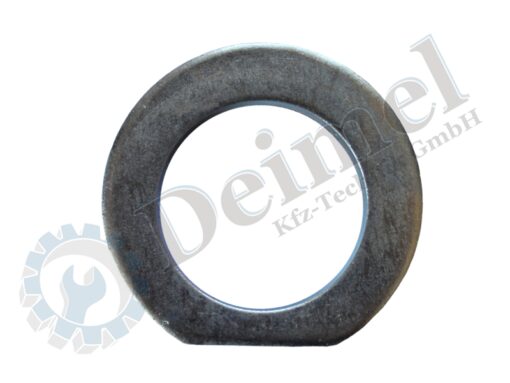 Distanzscheibe für Vorderachse, Inndurchmesser 40mm, Abgeflachte Seite um ein Drehen zu verhindern.