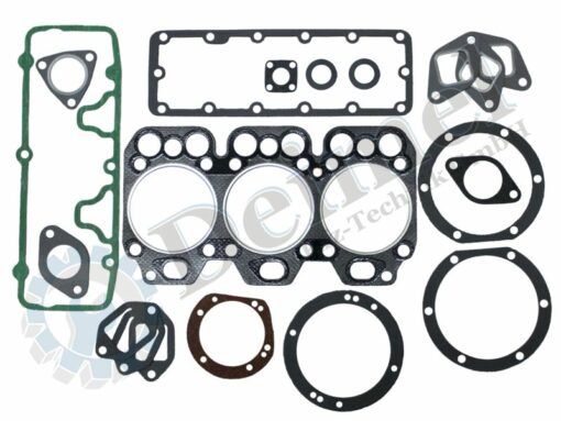 Motordichtsatz mit Zylinderkopfdichtung ohne Gummidichtungen, Kupferringe, Wellendichtring für Steyr Plus Serie 3 Zylinder