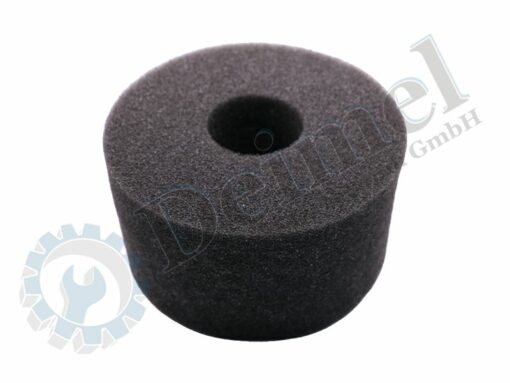 Ölbadluftfiltereinsatz aus Filterschaum, schwarz, 170×100mm, Bohrung 60mm, für Steyr Traktore