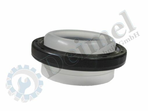 Kurbelwellendichtring vorne, Abmessungen: 50x65x10 mm, mit Laufrichtung aus PTFE, Ansicht von der Seite