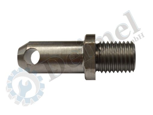 Bolzen für Unterlenker, blank, Gewinde M24