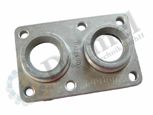 Deckel aus Aluminium für 2 Schalthebel bei Steyr Plus Serie