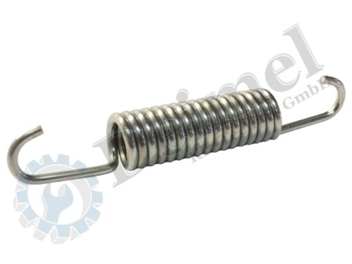 Zugfeder für Bremse, verzinkt, Haken-Haken innen ca. 100mm