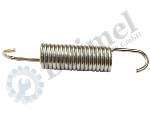 Zugfeder verzinkt für das Bremspedal Steyr Jubiläumsserie, Plusserie, Serie 80 bei mechanischer Bremse