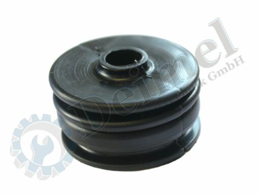 Original CNH, Faltenbalg, Schutzkappe, Gummi, schwarz, Schalthebeldurchmesser 16mm, Durchmesser unten ca. 40mm