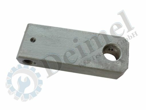 Gelenkstück für Hydraulik, Länge 154mm, mit verschiedenen Bohrungen