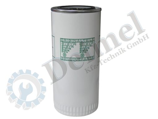 Motorölfilter, originales Ersatzteil, weiß mit gründer Steyr Aufschrift, für Steyr 1090, 1108, 1400, 8100, 8110, 8120, 8130