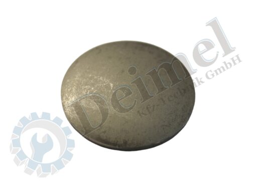 Verschlussdeckel, bombiertes Blech, Durchmesser 40mm