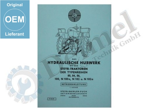 Betriebsanleitung Hubwerk T80 - 182