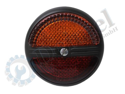 Hella Rückleuchte rund, orange, rot