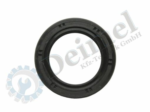 Wellendichtring WDR 35x52x12mm mit Staublippe, schwarz, NBR