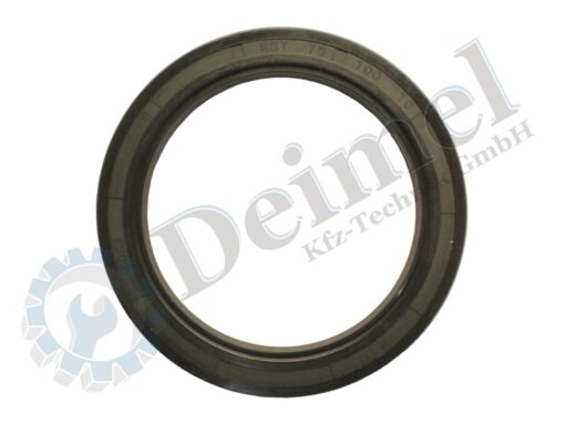 Wellendichtring, WDR, schwarz, 75x100x10mm mit Staublippe