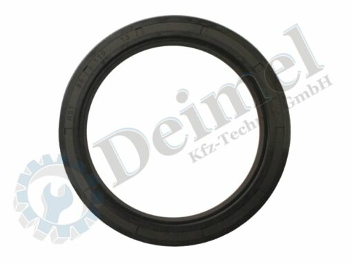 Wellendichtring WDR 85x110x13mm mit Staublippe, schwarz, NBR