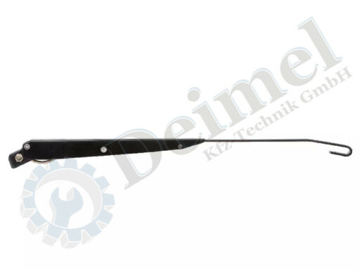Wischerarm einstellbar mit Haken, Länge 400 – 500 mm, Befestigung Zylindrisch