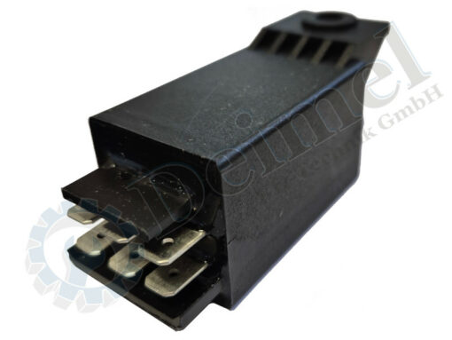 Blinkerrelais, Rechteckig, Universald, 6 Anschlüsse, Blinkerrelais, 12V 2+1+1 x 21W