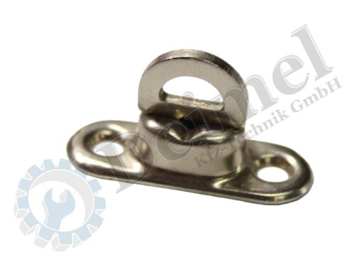 Planenverschluß, Drehverschluss für die Kabinenplanen, Lochabstand 23,5mm, für Ovalösen 17×11mm