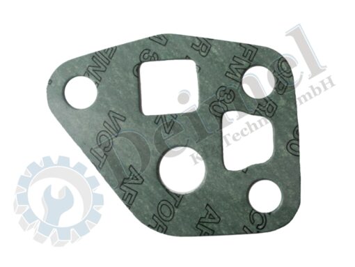 Dichtring, Papier, flach, für Motorölkühler MWM Motor, Original CNH Steyr