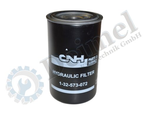 Original CNH Filter 1-32-573-072, schwarz mit weißer Aufschrift
