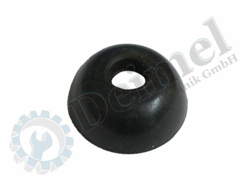 Gummikappe schwarz für Drehstartschalter ZKW, 37x11x14mm