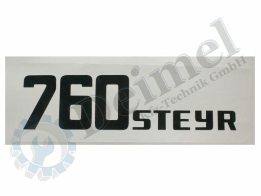 Aufkleber Steyr 760