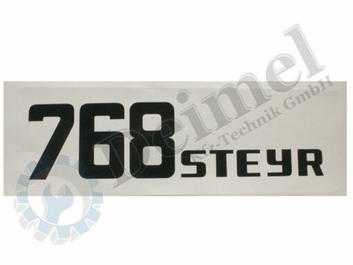 Aufkleber Steyr 768