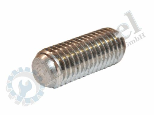 Wurmschraube, Gewindebolzen mit Schlitz, M10x10