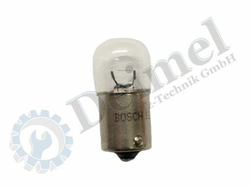 Lampe 12 Volt, 5 Watt, Sockelausführung: BA15s, Sockeldurchmesser: ca. 15mm, Gesamthöhe: ca. 36mm