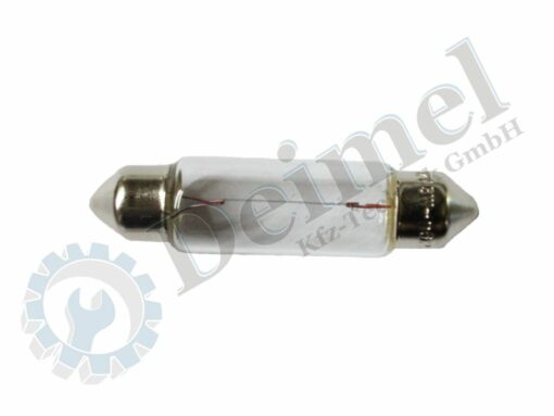 Soffittenlampe 12V 5W, Länge ca. 42 mm Durchmesser ca. 10 mm