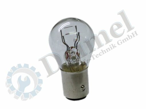 Kugellampe 12V 21/5 Watt, P21/5W, Sockelausführung: BAY15d, Sockeldurchmesser: ca. 15mm, Gesamthöhe: ca. 47mm