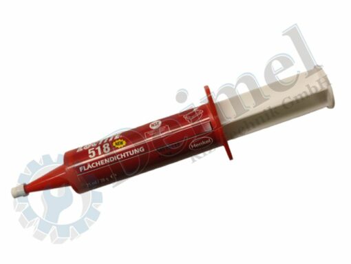 Spritze 25ml, Dichtmasse Loctite 518, rot
