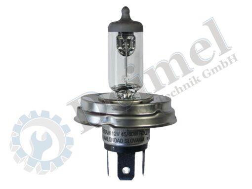 Lampe H4 mit Sockel R2, Bilux