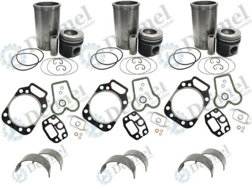 Motorreparatursatz, Kolbenschmit, für MWM 3 Zylinder Motor mit Turbolader