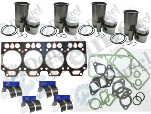 Motorreparatursatz komplett zu Steyr Typ 288, Zylinderkopfdichtung, Pleullager, Auspuffdichtunge, Ventildeckeldichtungen, Ansaugdichtungen