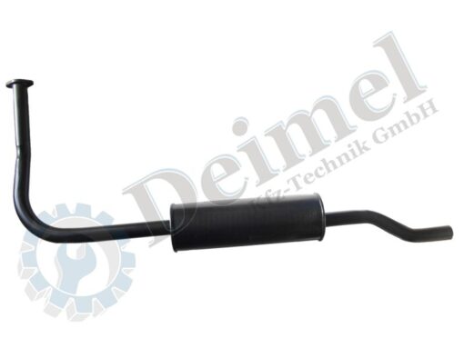Auspuff in Nachbau für Steyr N180a, N182, schwarz