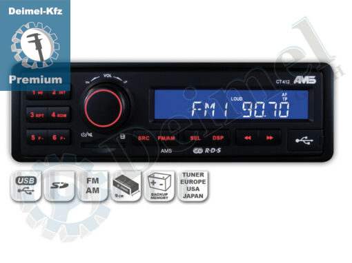 Radio, USB, SD