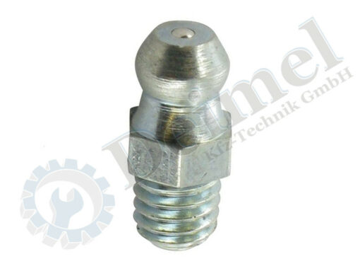 Schmiernippel nach DIN 71412A, gerade, Gewinde M8x1