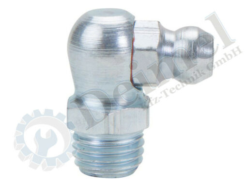 Schmiernippel nach DIN 71412C, 90° abgewinckelt, Gewinde M8x1