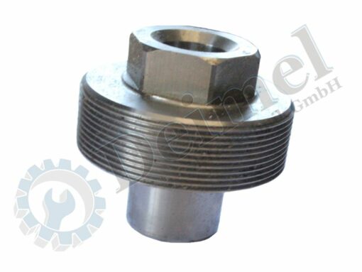 Bolzen mit Übermaßgewinde M55x1,5 (Standard M50x1,5) für den Planetenträger, rechts oder links bei Vorderachse ZF APL 1351