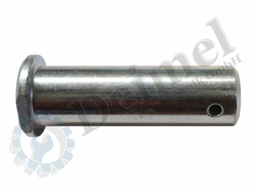 Bolzen für das Gelenk am Lenkzylinder innen, Steyr Traktor ohne Allrad oder Vorderachse ZF APL 1351, Länge ohne Kappe ca. 81mm, Durchmesser 25mm