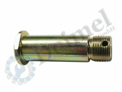 Bolzen Lenkzylinder außen, verzinkt mit Gewinde 24x1,5, Durchmesser 25mm