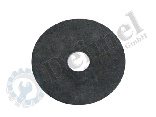 Unterlegscheibe, Gummi, flach, original CNH Ersatzteil, Durchmesser 37mm, Höhe 1mm, Bohrung ca. 9mm