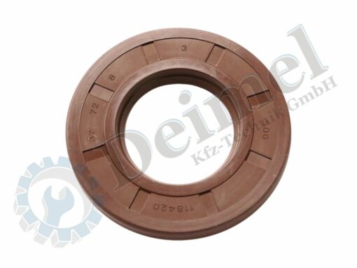 Wellendichtring 37x72x8 mm, braun, Material FKM (Viton)