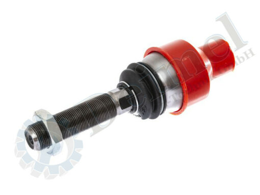 Axialgelenk Gesamtlänge 210mm, Gewinde kurz M20x1,5, Gewinde Lang M24x1,5, Vorderachse Carraro ungefedert