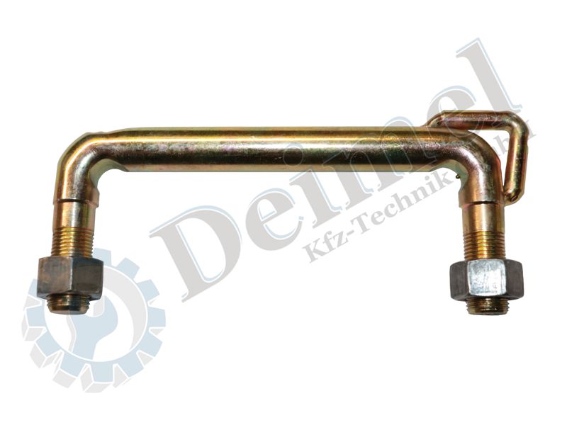 Metallbügel,für Abstand Lochmitte 160mm – neuere Modelle, Durchmesser ca. 19mm (original 20mm), Länge Gewinde ca. 30mm, gelb- oder weißverzinkt je nach Verfügbarkeit